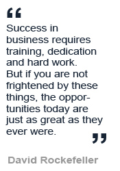 Quote from David Rockefeller