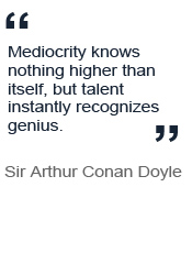 Quote from Sir Arthur Conan Doyle