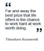 Quote from Theodore Roosevelt